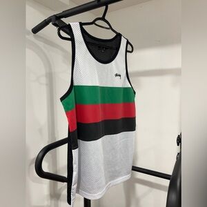 Vintage stussy international mesh jersey